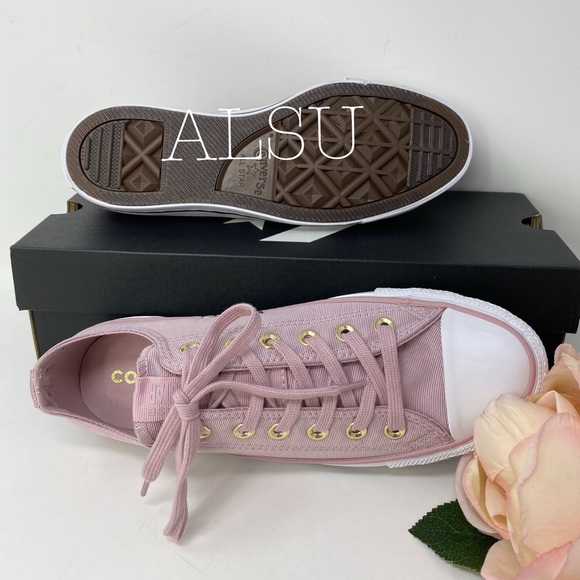 Converse Ctas Low Top Canvas Plum Chalk W AUTHENT - Picture 6 of 8